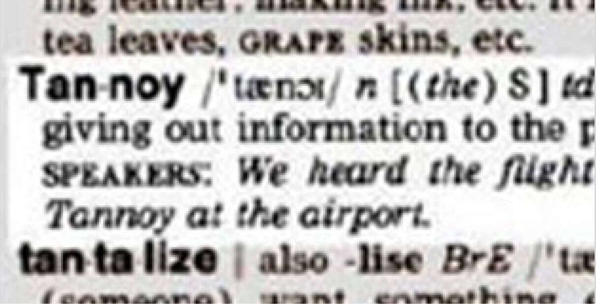 Part of the Lexicon